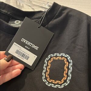 Overtime Kids Black Short Sleeve Tee